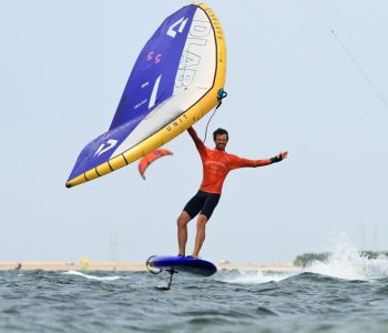 Benjamin Beret en Wingfoil